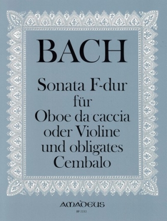 Sonate F-Dur BWV1038 f�r Oboe da caccia (Violine) und obligates Cembalo