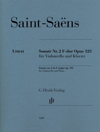 Sonate F-Dur Nr.2 op.123 f�r Violoncello und Klavier