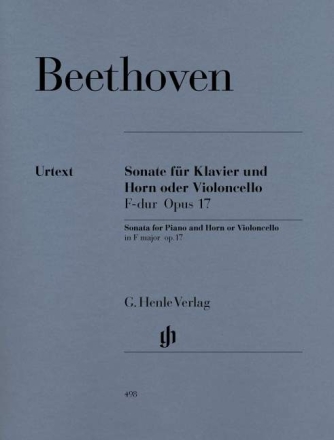 Sonate F-Dur op.17 f�r Horn (Violoncello) und Klavier