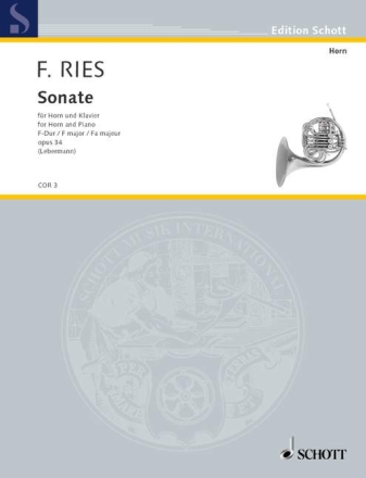 Sonate F-Dur op. 34 f�r Horn und Klavier