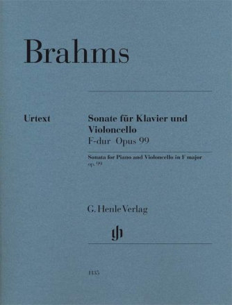 Sonate F-Dur op.99 f�r Violoncello und Klavier