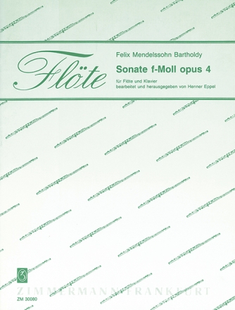 Sonate f-Moll op.4 f�r Fl�te und Klavier