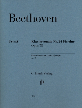 Sonate Fis-Dur Nr.24 op.78 f�r Klavier