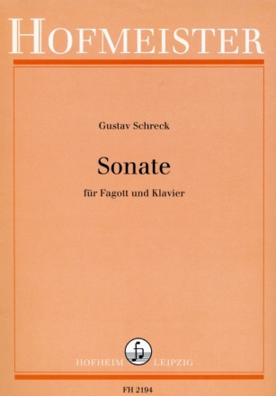 Sonate f�r Fagott und Klavier