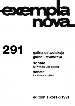 Sonate f�r Violine und Klavier