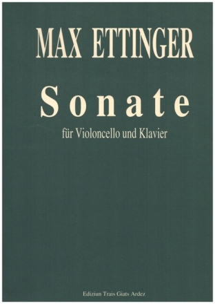 Sonate f�r Violoncello und Klavier