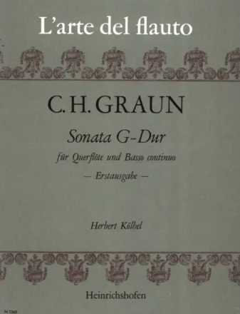 Sonate G-Dur f�r Querfl�te und Bc