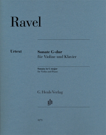 Sonate G-Dur f�r Violine und Klavier