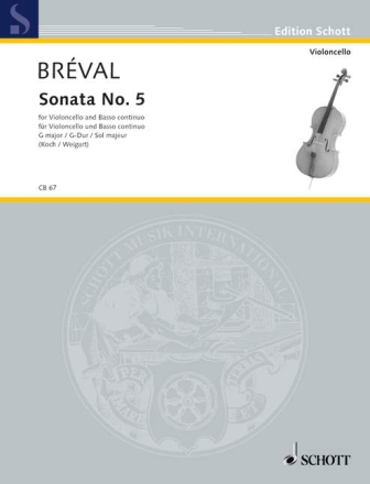 Sonate G-Dur Nr.5 f�r Violoncello und Klavier