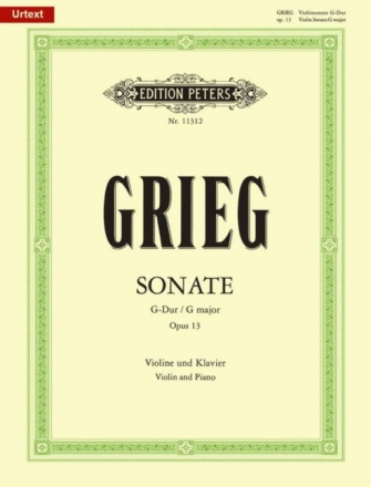 Sonate G-Dur op.13 Nr.2 f�r Violine und Klavier