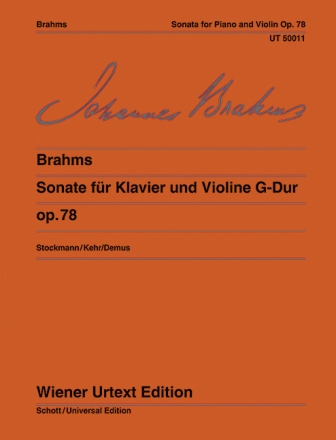 Sonate G-Dur op.78 f�r Violine und Klavier