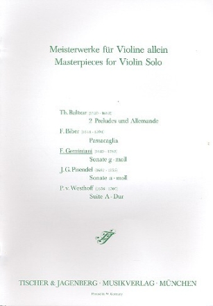 Sonate g-Moll f�r Violine