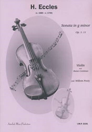 Sonate g-Moll op.1,11 f�r Violine und Klavier