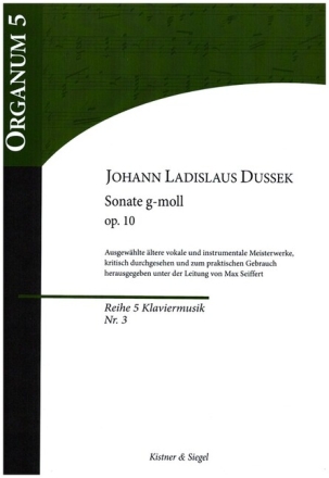 Sonate g-Moll op.10,2 f�r Klavier