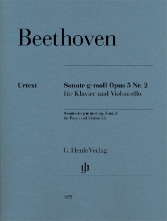 Sonate g-Moll op.5,2 f�r Violoncello und Klavier
