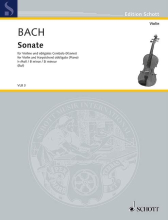 Sonate h-Moll Wq 76 f�r Violine und konzertantes Cembalo