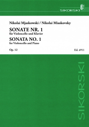 Sonate Nr.1 op.12 f�r Violoncello und Klavier