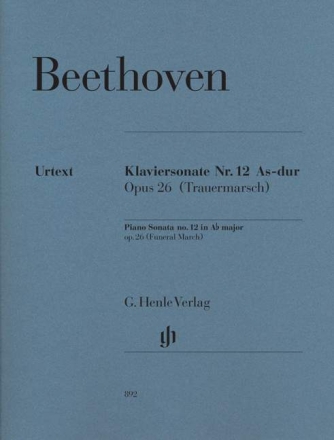 Sonate Nr.12 As-Dur op.26 f�r Klavier
