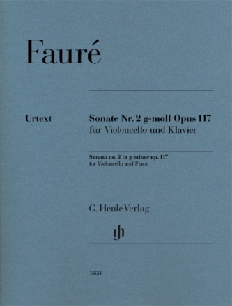 Sonate Nr.2 g-Moll op.117 f�r Violoncello und Klavier