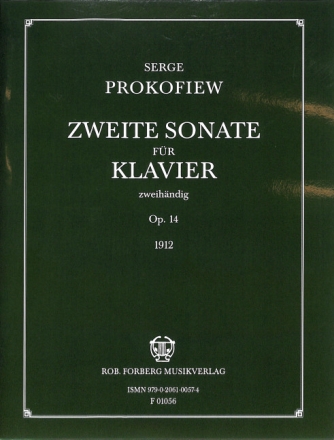 Sonate Nr.2 op.14 f�r Klavier