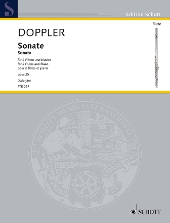 Sonate Nr.25 f�r 2 Fl�ten und Klavier Stimmen