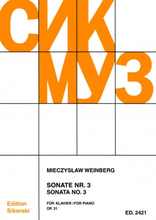 Sonate Nr.3 op.31 f�r Klavier