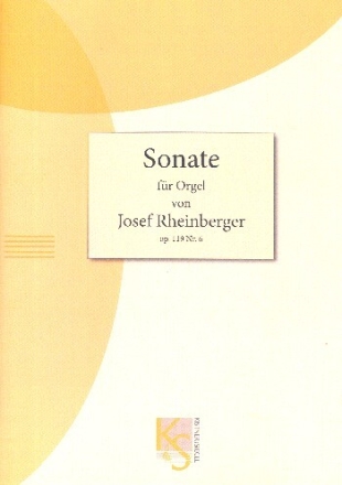 Sonate Nr.6 op.119 f�r Orgel