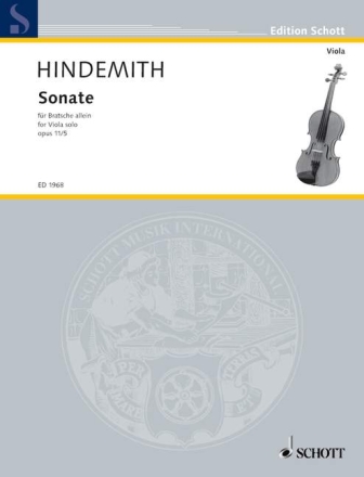Sonate op. 11/5 f�r Viola