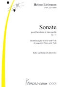 Sonate op.11: f�r Viola und Klavier nach der Sonate f�r Violoncello und Klavier 
