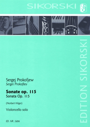 Sonate op.115 f�r Violoncello