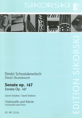 Sonate op.147 f�r Violoncello und Klavier