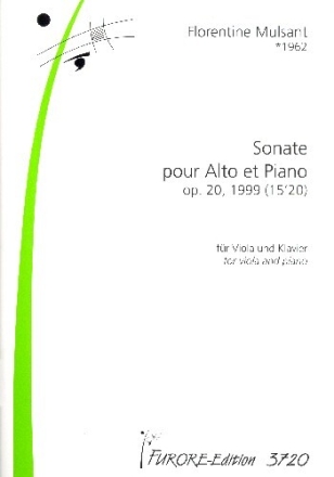 Sonate op.20 f�r Viola und Klavier