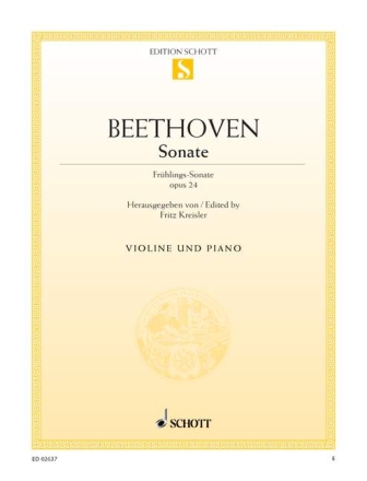 Sonate op. 24 f�r Violine und Klavier