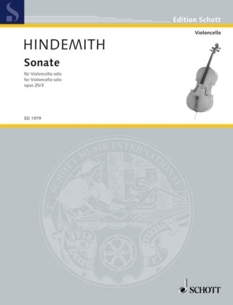 Sonate op.25,3 f�r Violoncello solo