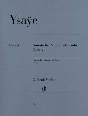 Sonate op.28 f�r Violoncello solo