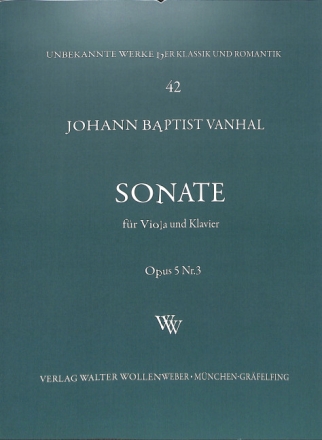 Sonate op.5,3 f�r Viola und Klavier