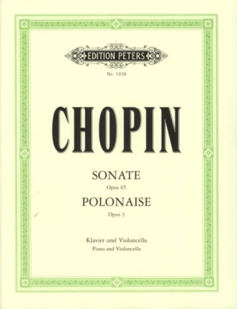 Sonate op.65 und Polonaise op.3 f�r Violoncello und Klavier