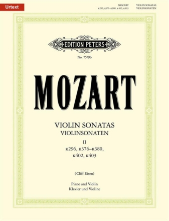 Sonaten Band 2 f�r Violine und Klavier