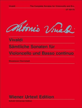 Sonaten f�r Violoncello und Bc