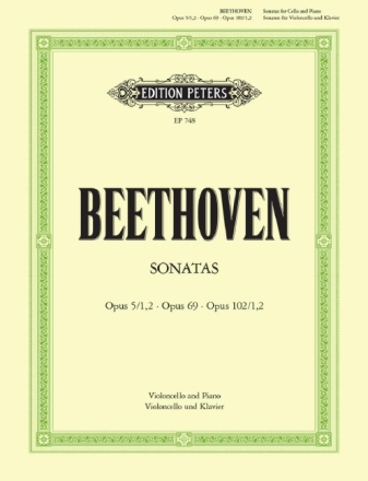 Sonaten f�r Violoncello und Klavier