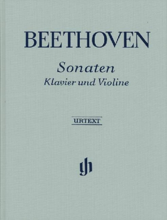 Sonaten  (gebunden) f�r Violine und Klavier gebunden