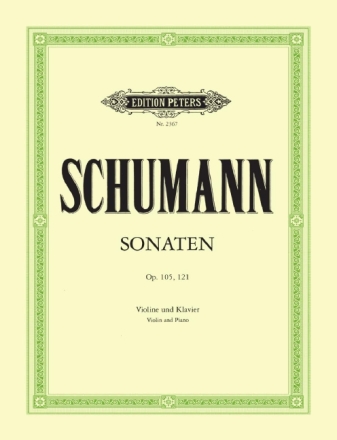 Sonaten op.105 und op.121 f�r Violine und Klavier