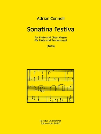 Sonatina festiva f�r Fl�te und Truhenorgel