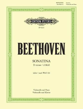 Sonatine d-Moll f�r Violoncello und Klavier
