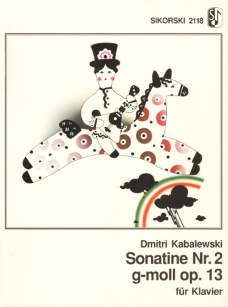 Sonatine g-Moll op.13,2 f�r Klavier Neuausgabe 2018