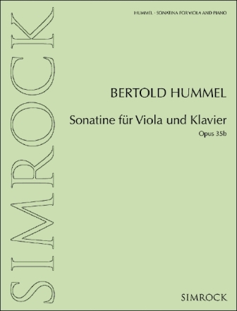 Sonatine op.35b f�r Viola und Klavier