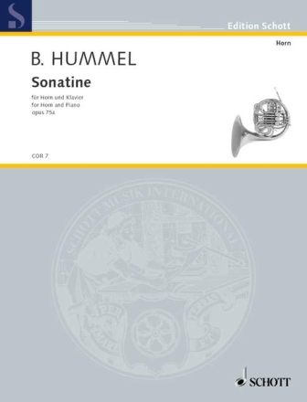 Sonatine op. 75a f�r Horn und Klavier