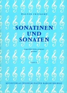 Sonatinen und Sonaten Band 2 f�r Klavier