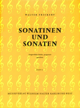 Sonatinen- und Sonatenband 1 f�r Klavier 