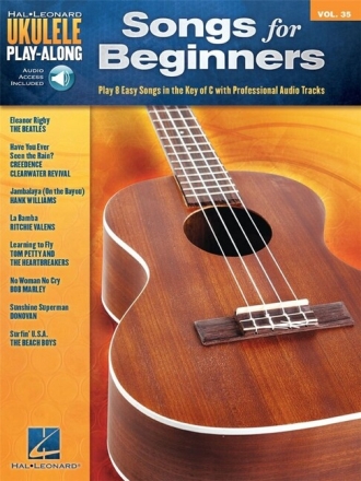 Songs for Beginners (+Online Audio) songbook melody line/lyrics/chords Ukulele Play-Along vol.35